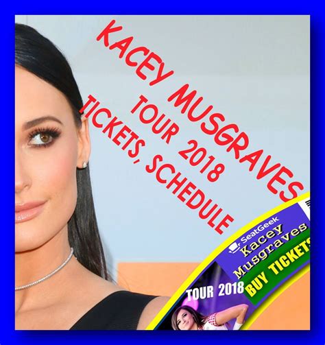 kacey musgraves tour schedule
